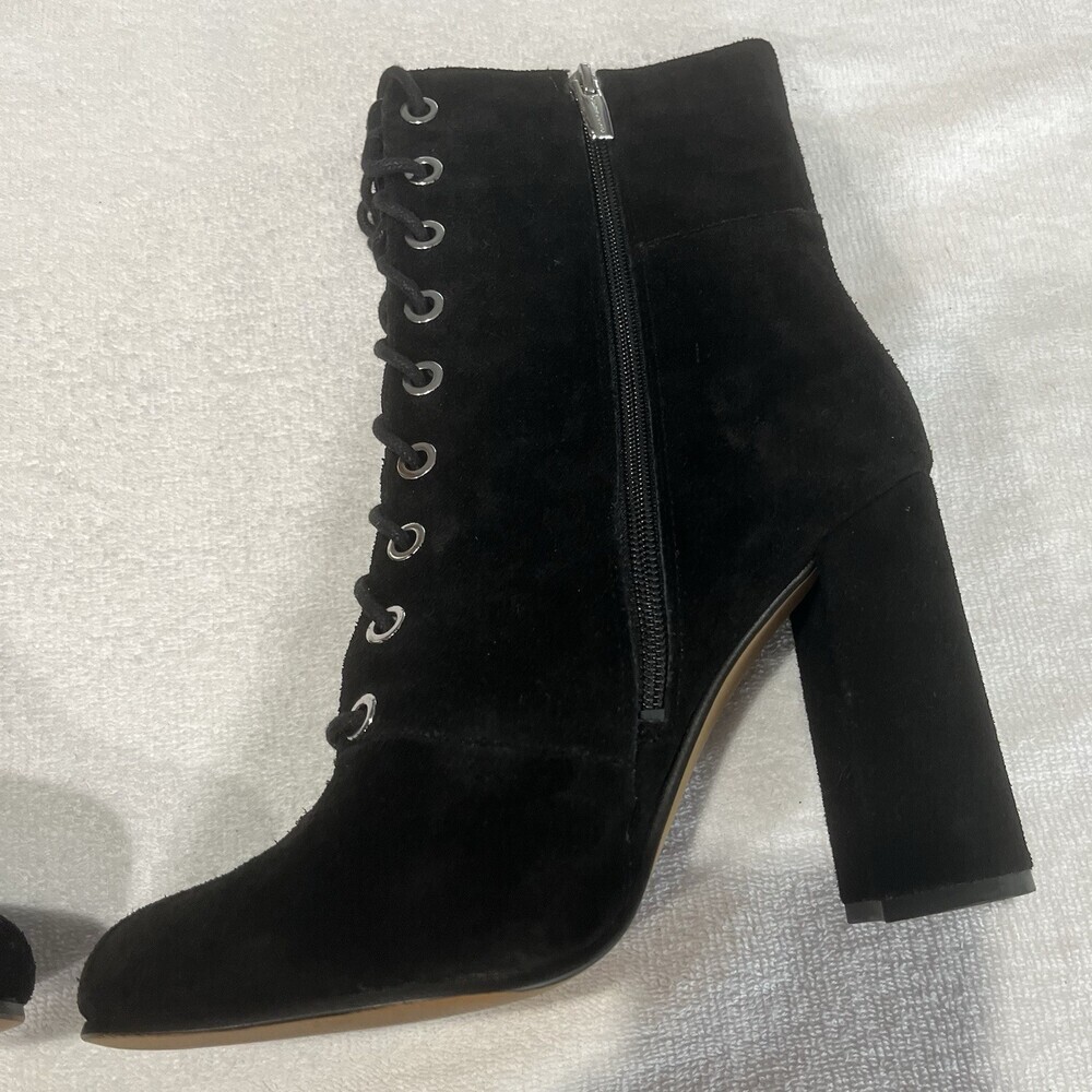 Vince Camuto Teisha Lace Up Ankle Boot Steampunk Festival Costume Victorian 9 - Picture 3 of 8